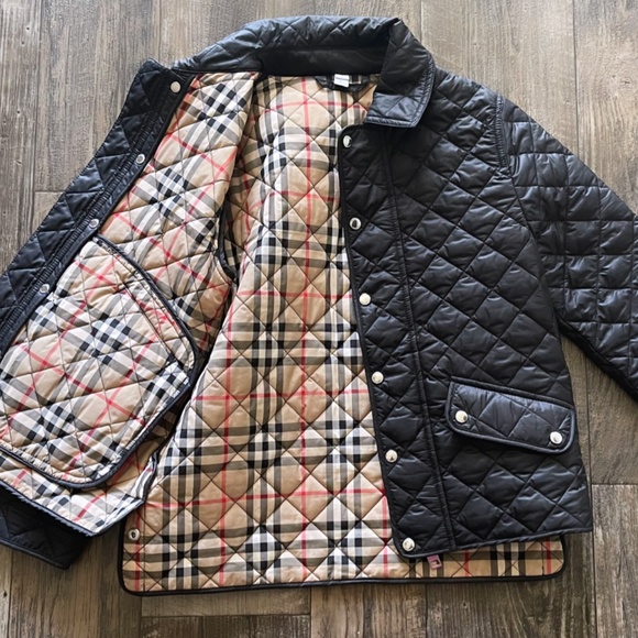 Kids burberry jackets best sale
